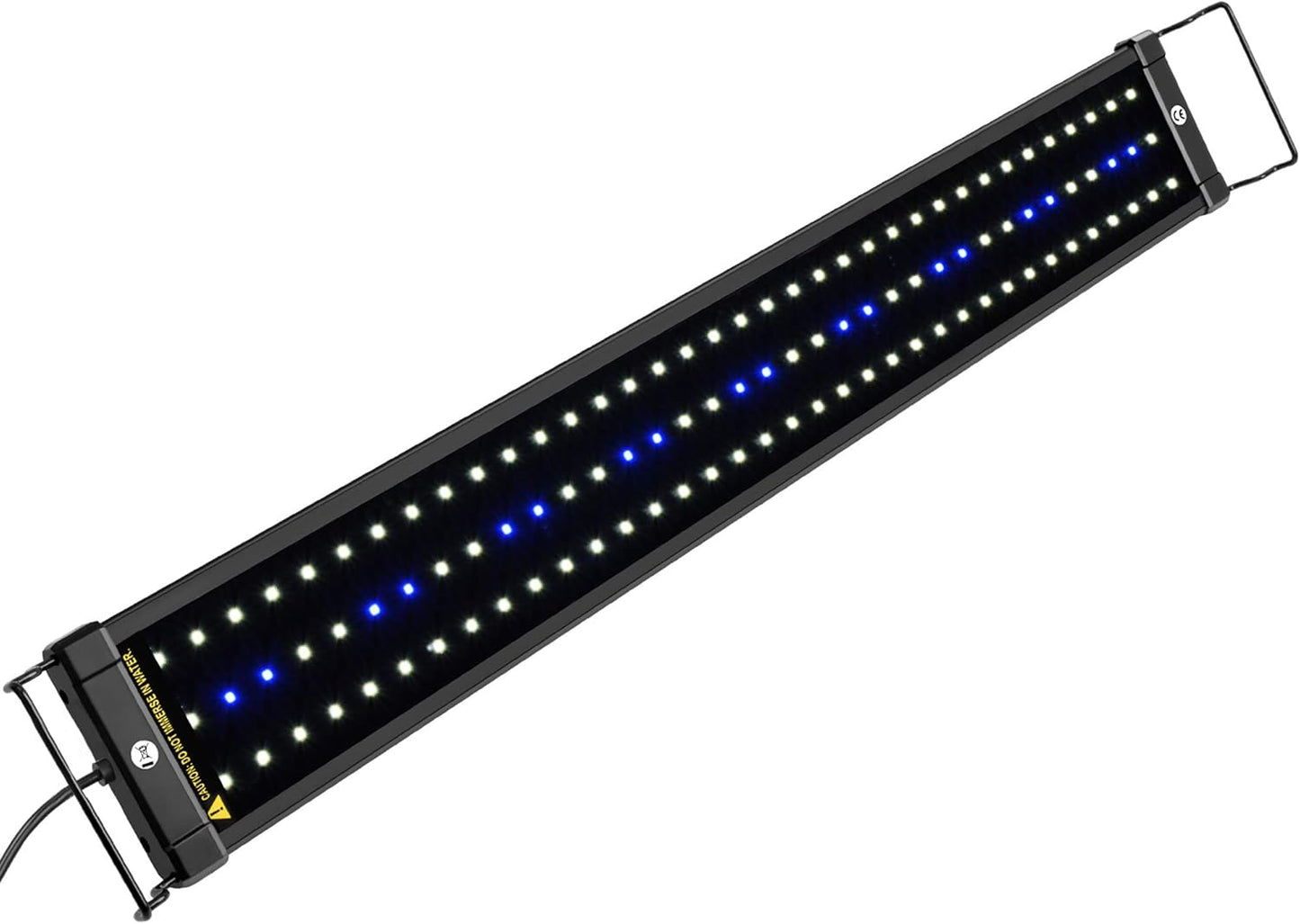 Classicled Aquarium Light, Fish Tank Light with Extendable Brackets, White and Blue Leds, Size 28 to 36 Inch, 18 Watts